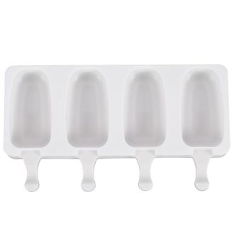 Plain Cakesicle / Ice Lolly Silicone Mould - 4 Impressions