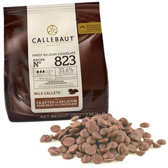 Callebaut Finest Belgian Milk Chocolate - 400g