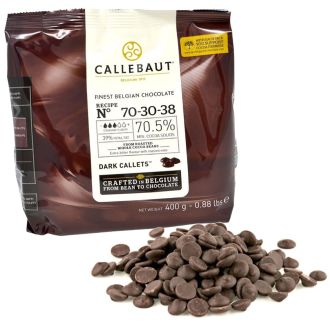 Callebaut Finest Belgian Dark Chocolate - 400g