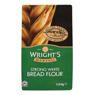 Wright's Baking Strong White Bread Flour - 1.5kg