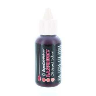 Raspberry Sugarflair Oil Based Food Colour - 30ml