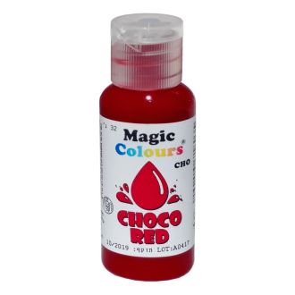 Magic Colours Red Gel Chocolate Colour 32g