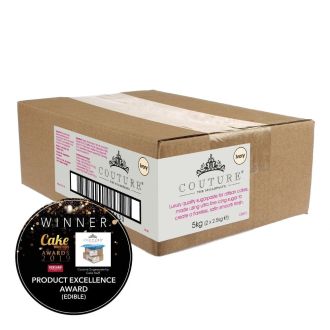 Couture IVORY luxury sugarpaste ready to roll fondant icing 5Kg