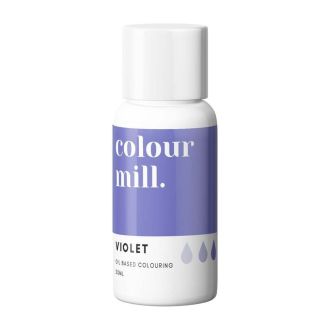 Colour Mill Tropical Violet Oil Based Concentrated Icing Colouring 20ml
