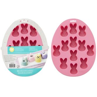 Wilton Silicone 12 Cavity Bunny Candy Mould