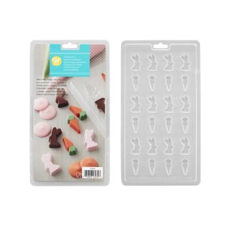 Wilton Mini Bunny & Carrot Candy Mould 