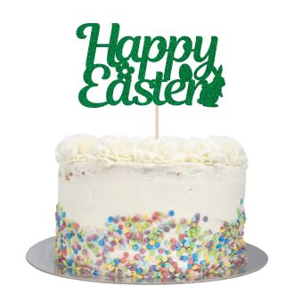 Large Happy Easter - Green