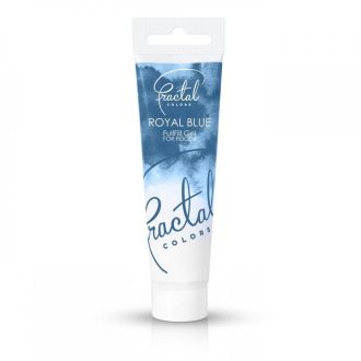 Fractal Colors - ROYAL BLUE full-fill food colouring gel - 30g