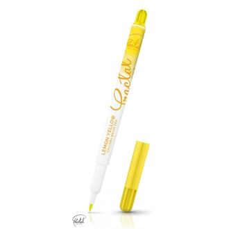 Fractal Colours - Lemon Yellow Calligra Food Brush Pen