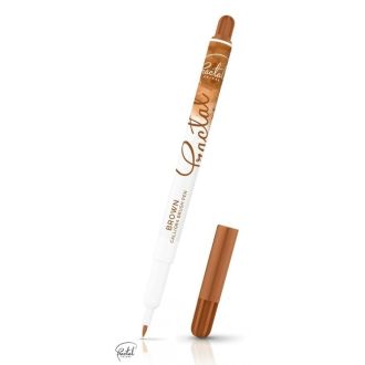 Fractal Colours - Brown Calligra Food Brush Pen