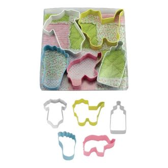 Baby Poly-Resin Coated Cookie Cutter Set/5