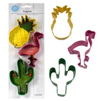 Tropical Poly-Resin Coated Cutter Set/3