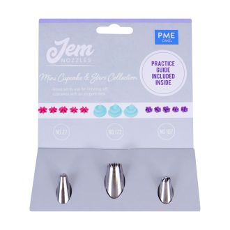 Jem Nozzle Collections: Mini Cupcake & Stars