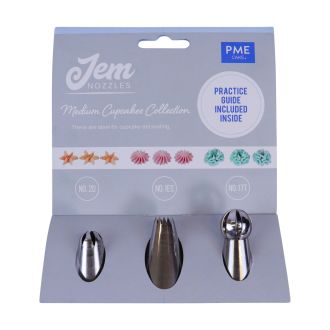 Jem Nozzle Collections: Medium Cupcakes