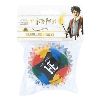 Harry Potter Foil Lined Cupcake Cases - 25pk