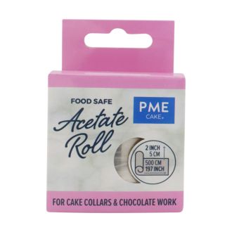 PME Food Safe Acetate 5 Metre Roll – 2" / 5cm