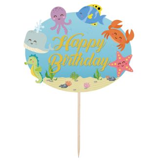 Under The Sea Cake Topper