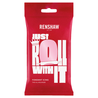 Renshaw Pink Ready To Roll Icing 250g