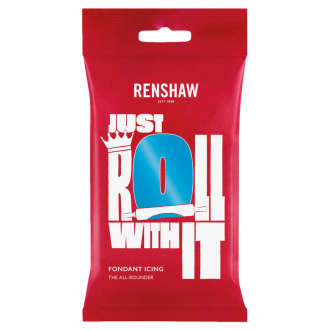 Renshaw Turquoise Ready To Roll Icing 250g