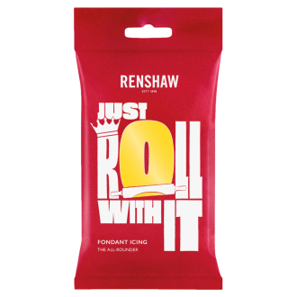 Renshaw Yellow Ready To Roll Icing 250g 