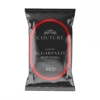 Couture RED luxury sugarpaste ready to roll fondant icing 1Kg - New Improved  recipe