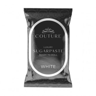 Couture WHITE luxury sugarpaste ready to roll fondant icing 1Kg - New Improved  recipe