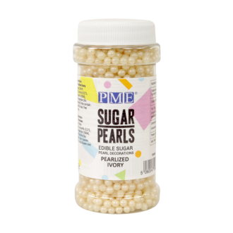 PME Pearlised Ivory Sugar Pearls 100g