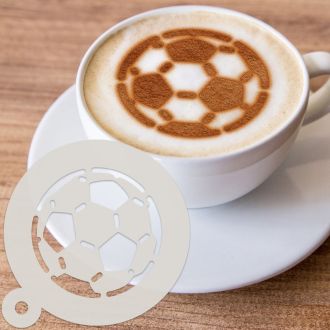 Football Dessert & Coffee Stencil