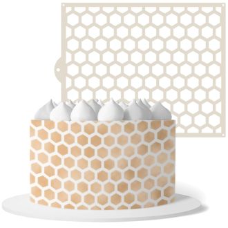 Honeycomb Large Cake Stencil