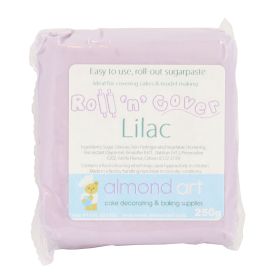 Lilac Ready Coloured Roll 'n' Cover Sugarpaste - 250g