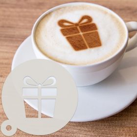Present/Parcel Dessert & Coffee Stencil