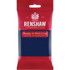 Renshaw Navy Blue Ready To Roll Icing - 250g