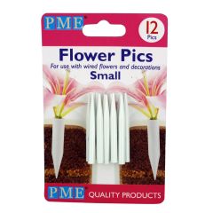 Small Flower Pics - 12/pk