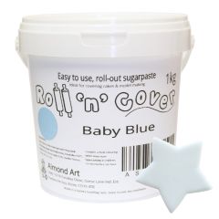 Baby Blue Roll 'n' Cover Sugarpaste - 1kg