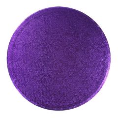 12" Round Purple Cake Drum