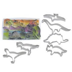 Dinosaur Cookie Cutters - Set of 6