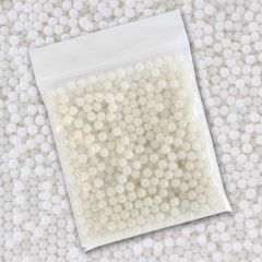 White Pearlised Sugar Pearls - 4mm - 30g Bag