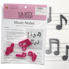 Music Notes Cutter Set - 4pc
