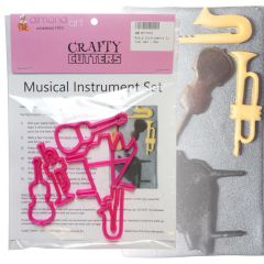 Musical Instruments Cutter Set - 5pc