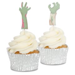 Zombie Arm Cupcake Toppers - 12pk