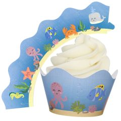 Under the Sea Cupcake Wrappers - 12Pk