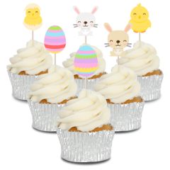Easter Cupcake Toppers - 12pk