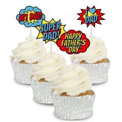 Fathers Day Comic Signs - 12pk