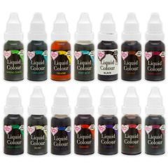 Rainbow Dust Liquid Food Colours - 19g