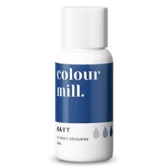 Colour Mill Navy Oil Based Concentrated Icing Colouring 20ml