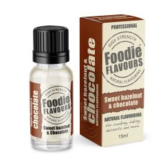 Sweet Hazelnut & Chocolate Professional High Strength Natural Flavouring - 15ml