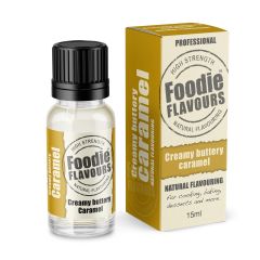 Creamy Buttery Caramel Professional High Strength Natural Flavouring - 15ml