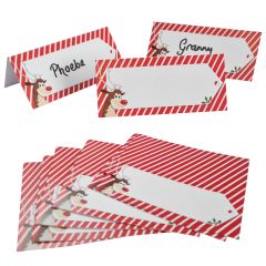 Cheeky Rudolph Place Name Cards - 12pk