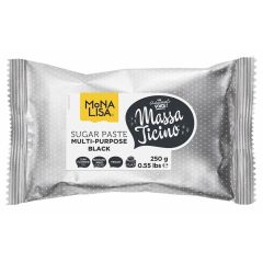Mona Lisa Black Multi-Purpose Sugarpaste - 250g