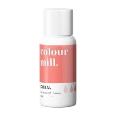 Colour Mill Tropical Coral Oil Based Concentrated Icing Colouring 20ml